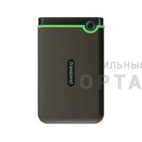 Жесткий диск HDD Transcend 2 TB М3 серо-зелёный, 2.5", USB 3.1