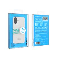 Чехол Borofone Ice BI4 для iPhone 16 Plus, прозрачный