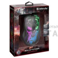 Мышь игровая, проводная DEFENDER Bulletstorm GM-928 7кнопок,7200dpi