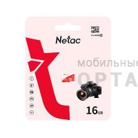 Карта памяти 16 Гб MicroSD Netac  P500  Eco  Class 10 без адаптера