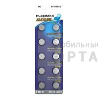 Элемент питания SAMSUNG PLEOMAX AG10 (389) LR1130, LR54 Button Cell (10/100/1000/70000) Элемент питания SAMSUNG PLEOMAX AG10 (389) LR1130, LR54 Button Cell (10/100/1000/70000)