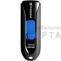 Флешка USB3.0 64 Гб Transcend  JetFlash 790  чёрный Флешка USB3.0 64 Гб Transcend  JetFlash 790  чёрный
