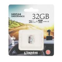 Карта памяти microSDHC 32 Гб Kingston, High Endurance, Class10, UHS-I U1 A1 95/30Mb/s, без адаптера